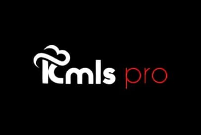 Logo KMLS Pro sur fond noir
